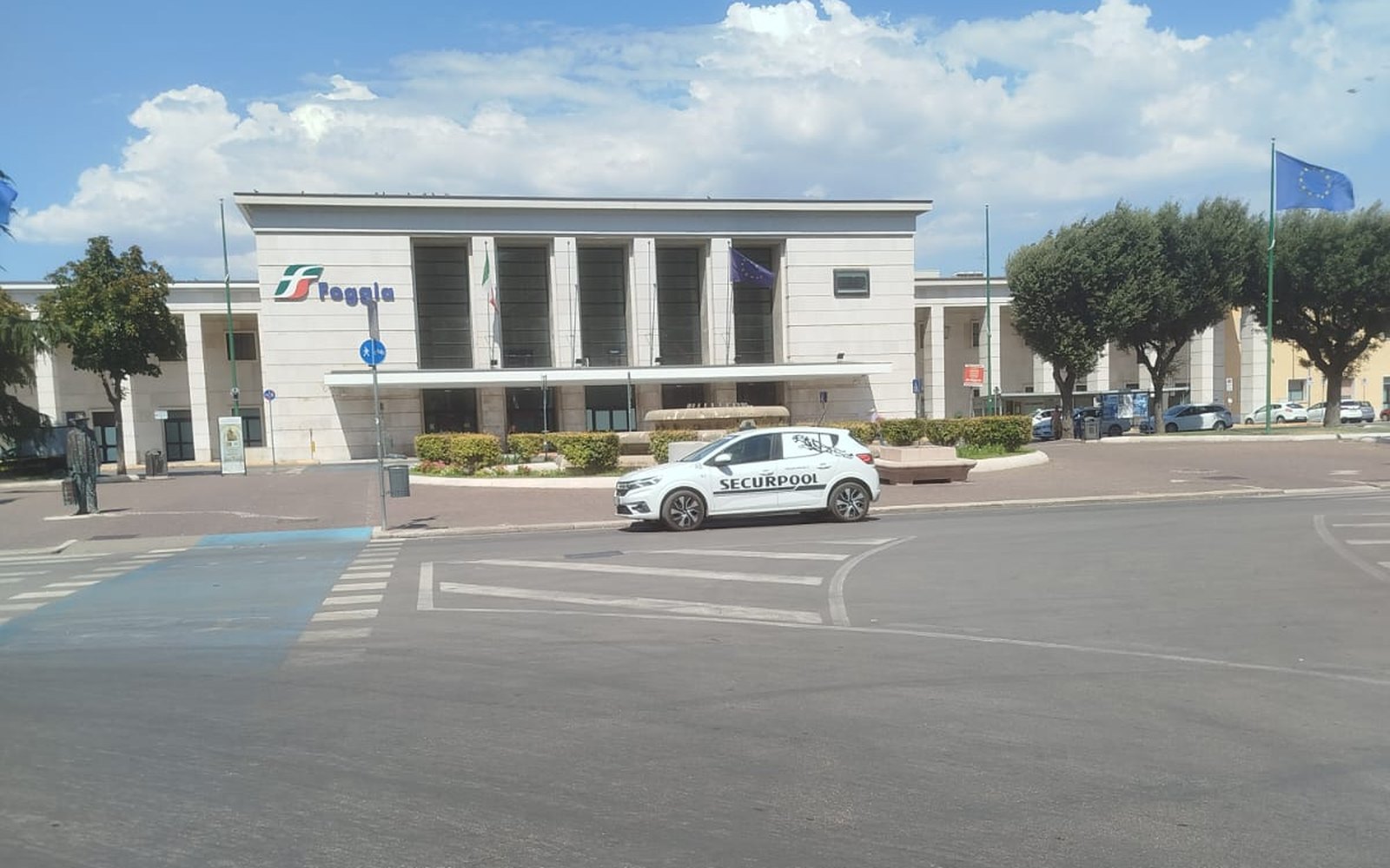 Servizio di vigilanza privata a Foggia, pattuglia Securpool in zona stazione